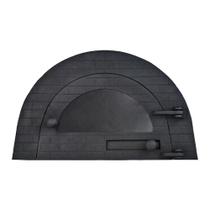Porta Forno Ferro Igloo R Boquino com Vidro 24,5x38,5cm para Lenha Libaneza Porta Forno Ferro Igloo R Boquino com Vidro 24,5x38,5cm para Lenha Libaneza