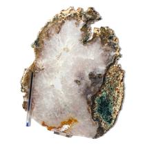 Porta Frios Chapa de Ágata Natural Grande 1Kg 27cm Classe A Porta Frios Chapa de Ágata Natural Grande 1Kg 27cm Classe A