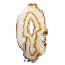 Porta Frios Chapa de Ágata Natural Grande 780g 32,5cm Classe B Porta Frios Chapa de Ágata Natural Grande 780g 32,5cm Classe B