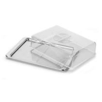 Porta-frios Com Divisória Inox Tampa Acrílica Neo Forma