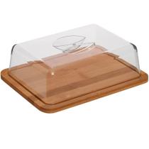 Porta Frios Com Tampa De Bambu
