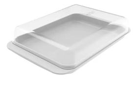 Porta Frios Com Tampa Queijeira Pote Para Queijo Presunto F6011 PF400