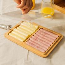 Porta Frios Duplo de bambu com Tampa Mesa Posta Sense OU