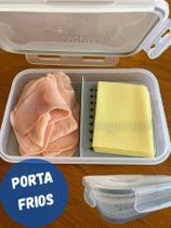 Porta Frios Hermético à Prova de Vazamentos Conservação e Praticidade