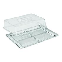 Porta Frios Inox Com Tampa Acrílico Mimo Style