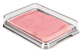 Porta Frios Inox Geladeira Presunto Queijo Pote Cozinha Casa Mortadela Conserva Alimentos