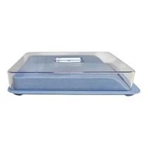 Porta Frios Organizador de Geladeira Tampa Acrílico Plástico