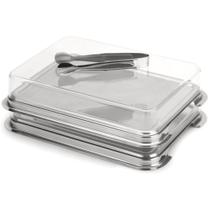 Porta Frios Retangular Vision 3 Peças Forma 0143 - Tramontina