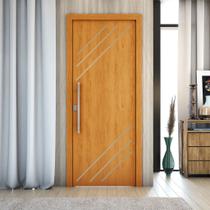 Porta Frisada R30K 210x90cm 35mm Reforço Fechadura