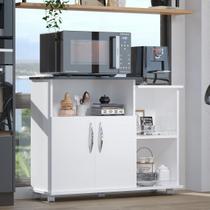 Porta Fruteira Movel Multiuso C Rodinhas Cafeteira Cozinha - Estilo e Funcionalidade para Seu Espaço AJLstore