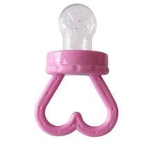 Porta Frutinha Chupeta Alimentadora Bico Largo 100% Silicone Baby Nany