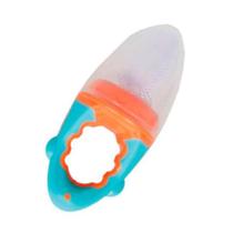 Porta Frutinha Laranja E Verde Sugador Em Rede (17484)