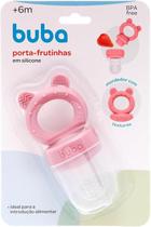 Porta Frutinhas Em Silicone Ursinho Rosa Buba - 18853