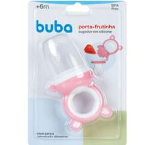 Porta Frutinhas Rosa Com Sugador Em Silicone Porta Frutinhas Rosa Com Sugador Em Silicone