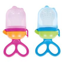Porta-frutinhas sugador em silicone - sortido rosa e azul buba