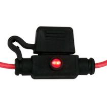 Porta-fusíveis Sea-Dog ATM Mini Style Inline LED de até 30A Porta-fusíveis Sea-Dog ATM Mini Style Inline LED de até 30A