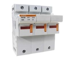 Porta Fusível 3p 22x58mm 125a Fh1253 690vca - Metaltex