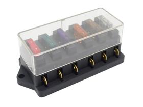 Porta Fusível Automotivo 6 Vias - WP6