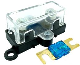 Porta Fusível em acrilico Para Som Automotivo Midi e Fusível mini faca 60 Amperes Porta Fusível em acrilico Para Som Automotivo Midi e Fusível mini faca 60 Amperes