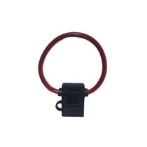 Porta fusivel emborrachado 6mm lamina BULLZ AUDIO pct 10un. Porta fusivel emborrachado 6mm lamina BULLZ AUDIO pct 10un.