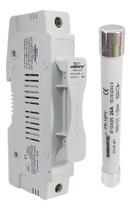 Porta Fusível Solar Unipolar + Fusível 20a 1500v Gpv 10x85mm