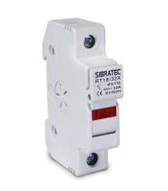 Porta Fusível Tipo Cartucho Para Fusíveis RT18-32 10x38mm até 32A