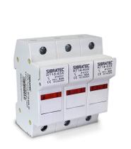 Porta Fusível tipo Cartucho RT18-63 Para Fusíveis 14x51mm até 63A