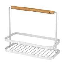 Porta Galheteiro Tempero Condimentos Suporte Madeira E Aço Branco Yoi Porta Galheteiro Tempero Condimentos Suporte Madeira E Aço Branco Yoi