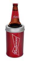 Porta Garrafa Cerveja Budweiser Cervejela em Alumínio 600ml Porta Garrafa Cerveja Budweiser Cervejela em Alumínio 600ml