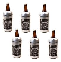 Porta Garrafa Cerveja Litrão 1000ml Retro Termico Kit 6pc Porta Garrafa Cerveja Litrão 1000ml Retro Termico Kit 6pc