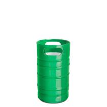 Porta Garrafa Cerveja Térmico 600ml Barril Verde Bar Adega