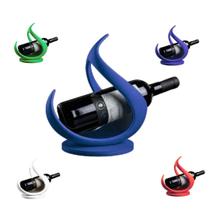 Porta Garrafa de Vinho, Formato de Chama - Suporte Moderno e Elegante para Garrafas de Vinho - Porta Garrafa de Vinho, Formato de Chama - Suporte Moderno e Elegante para Garrafas de Vinho -