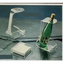 Porta Garrafa Em Acrilico 6mm