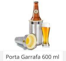 Porta garrafa em alumínio e isopor 600ml - Analeni
