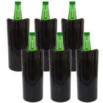 Porta Garrafa Térmico 600ml Camisinha Para Cerveja Kit 6 unidades