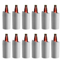 Porta Garrafa Térmico Camisinha Para Cerveja 600ml kit 12pçs