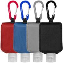 Porta-garrafas de desinfetante para mãos Jollsung 60 ml/2 onças, pacote com 4