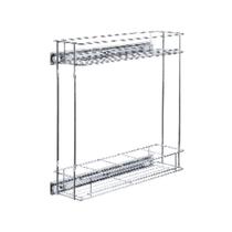 Porta garrafas ferro cromado gtb