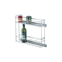 Porta Garrafas Organizador Embutido Deslizante 45x41 Schmitt