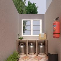 Porta Gás Em Madeira Pinus Esconderijo De Botijão Porta Gás Em Madeira Pinus Esconderijo De Botijão