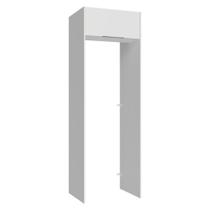 Porta-Geladeira 73 cm 1 Porta Basculante Branco Stella Madesa Porta-Geladeira 73 cm 1 Porta Basculante Branco Stella Madesa