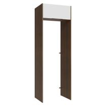 Porta-geladeira 73 Cm 1 Porta Basculante Rustic/branco Stella Madesa Rustic/branco Porta-geladeira 73 Cm 1 Porta Basculante Rustic/branco Stella Madesa Rustic/branco
