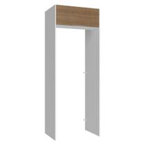 Porta-geladeira 83 Cm 1 Porta Basculante Branco/rustic Stella Madesa Branco/rustic Porta-geladeira 83 Cm 1 Porta Basculante Branco/rustic Stella Madesa Branco/rustic
