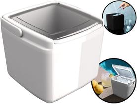 Porta Gelo Caixa Térmica Cooler Portátil Individual Alaska Com Alça 2,5 Litros Freezer Praia Unitermi