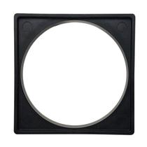 Porta Grelha 15X15 Abs Preto Ralo Quadrado Caixilho Box Porta Grelha 15X15 Abs Preto Ralo Quadrado Caixilho Box