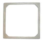 Porta Grelha De Ferro 10x10cm Donifer Porta Grelha De Ferro 10x10cm Donifer