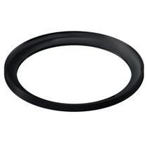 Porta Grelha Elleve Redondo 100mm Black Matte Linear