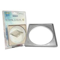 Porta Grelha em Aço Inox Premium da Flvx Hidro 10cm x 10cm - PG-10