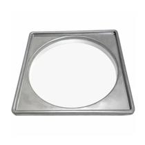 Porta Grelha Flux Hidro 15x15 Inox Porta Grelha Flux Hidro 15x15 Inox