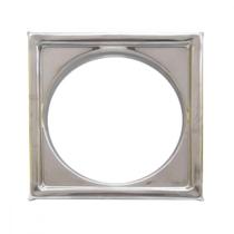 Porta Grelha Inox Clarinox Quadrada 10Cm 5162 Porta Grelha Inox Clarinox Quadrada 10Cm 5162